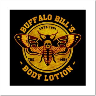 Buffalo Bill's Body Lotion - Vintage Distressed Posters and Art